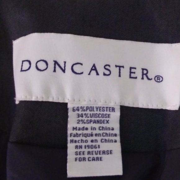 NWT Doncaster dark gray pleated jacket - size 4 - Picture 5 of 8